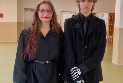Halloween ve škole