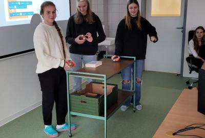 Projekty s roboty Edison