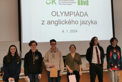 Olympiáda v anglickém jazyce pro SOŠ