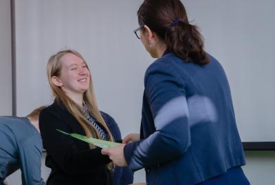 Slavnostní předání Cambridge certifikátů