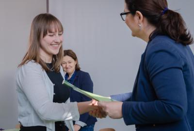 Slavnostní předání Cambridge certifikátů