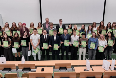 Předávání německých jazykových certifikátů