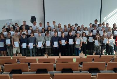 Slavnostní předávání Německých jazykových diplomů